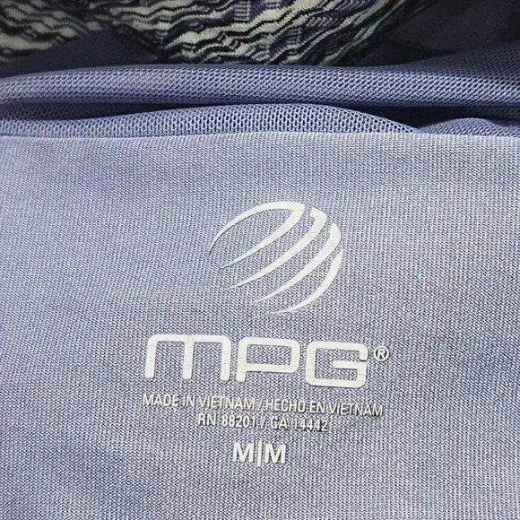 MPG Fit & Flare Mini Racerback Tank Dress M Unlined 8725 - Picture 7 of 9